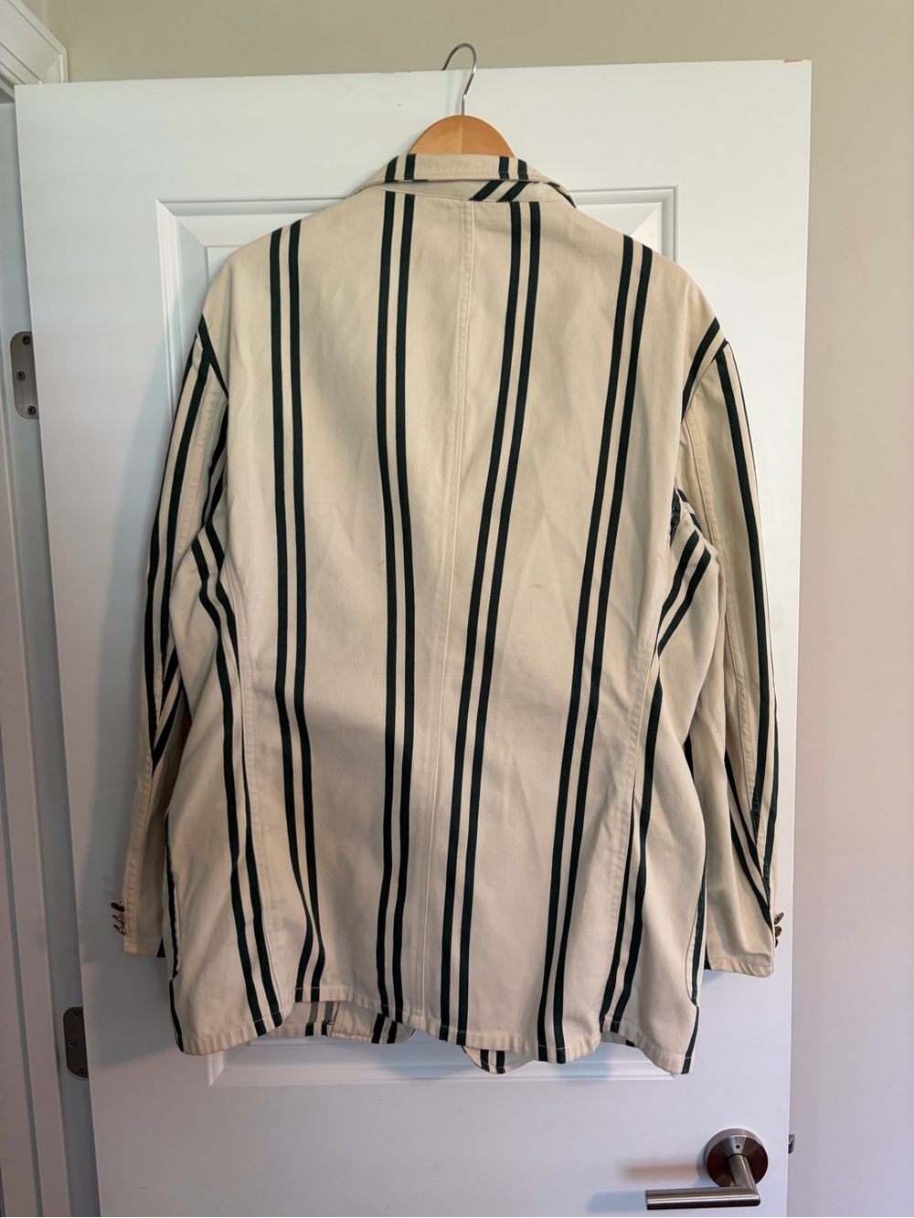 True vintage Polo Ralph Lauren, tennis blazer extra large 100% cotton made in US - Picture 5 of 10